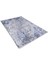 Orenburg Mavi Modern Polyester Dijital Baskı Halı 2