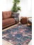 Tumen Lacivert Modern Polyester Dijital Baskı Halı 3
