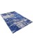Ulanude Mavi Modern Polyester Dijital Baskı Halı 2