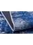 Ulanude Mavi Modern Polyester Dijital Baskı Halı 3