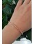Su Yolu Gümüş Bileklik Rose Gümüş Top Toplu Kadın Bilekliği BLK-341 2