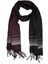 Bordo - Siyah Ekose Desen Erkek Kaşkol K546 4