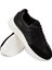 Deri Siyah Erkek Sneaker Ayakkabı - 01961Msyhp01 3
