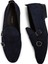 Nubuk Lacivert Erkek Çift Tokalı Loafer - 01704Mlcvc04 4