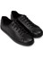 Deri Siyah Erkek Sneaker Ayakkabı - 01955Msyhc01 2