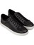 Deri Siyah Erkek Sneaker Ayakkabı - 01956Msyhc02 2