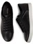 Deri Siyah Erkek Sneaker Ayakkabı - 01956Msyhc02 4