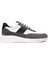 Deri Gri Erkek Sneaker Ayakkabı - 01963Mgrıe01 1