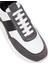 Deri Gri Erkek Sneaker Ayakkabı - 01963Mgrıe01 5