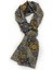 Clayhanger Style Mavi - Kahve Wool Kaşkol K470 5