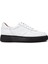 Deri Beyaz Erkek Sneaker Ayakkabı - 01965Mbyze01 1