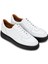 Deri Beyaz Erkek Sneaker Ayakkabı - 01965Mbyze01 2