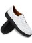 Deri Beyaz Erkek Sneaker Ayakkabı - 01965Mbyze01 3