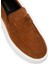 Süet Taba Rengi Erkek Loafer Ayakkabı - 01964Mtbae01 5