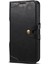 Iphone 13 Pro Telefon Kılıf Düğmesi Kapatma Tpu+Pu Deri Cüzdan Telefon Kabuğu Stand Flip 6.1 Inç-Black (Yurt Dışından) 2
