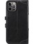 Iphone 13 Pro Telefon Kılıf Düğmesi Kapatma Tpu+Pu Deri Cüzdan Telefon Kabuğu Stand Flip 6.1 Inç-Black (Yurt Dışından) 3
