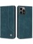 Otomatik Kapanış Manyetik Retro Pu Deri Flip Cüzdan Telefon Kılıfı Iphone 13 Pro 6.1 Inç-Mavi (Yurt Dışından) 1