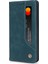 Otomatik Kapanış Manyetik Retro Pu Deri Flip Cüzdan Telefon Kılıfı Iphone 13 Pro 6.1 Inç-Mavi (Yurt Dışından) 2