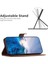 Iphone 13 Pro Telefon Kılıfı Pu Deri Kapak 6.1 Inç Cüzdan Stand Scratch-Post Baskı Desenli Flip Telefon Vaka-Brown (Yurt Dışından) 2