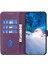Iphone 13 Pro Telefon Kılıfı Önleme Önleme Önleyici Cüzdan Deri Deri Stand Manyetik Kapanış Telefon Vaka-Dark Mor (Yurt Dışından) 4