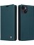Iphone 13 Mini Telefon Kılıfı Için 5.4 Inç Kıvralı Pu Deri Cüzdan Kılıf Standı Manyetik Kapatma Koruyucu Telefon Kapak Yeşili (Yurt Dışından) 1