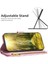 Iphone 13 Pro Cep Telefonu Kabuğu Için Baskılı Rhombus Desen Zipper Cep Standı Pu Deri Cüzdan Kapak Pembe (Yurt Dışından) 2