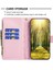 Iphone 13 Pro Cep Telefonu Kabuğu Için Baskılı Rhombus Desen Zipper Cep Standı Pu Deri Cüzdan Kapak Pembe (Yurt Dışından) 3