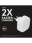 24W Telefon / Tablet Şarj Başlığı 2xusb 2X5V/2.4A - Beyaz 3