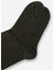 Erkek Lambswool (Koyun Yünü) Tekli Haki Soket Çorap - A-25070-H 4