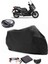 Yamaha X-Max 125 Iron Max Siyah Arka Çanta Uyumlu Motosiklet Branda Su Geçirmez Dayanıklı Kumaş 1
