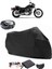 Yamaha Virago Xv 250 Siyah Arka Çanta Uyumlu Motosiklet Branda Su Geçirmez Dayanıklı Kumaş 1