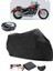 Honda Vt 1100 Shadow Ace Siyah Arka Çanta Uyumlu Motosiklet Branda Su Geçirmez Dayanıklı Kumaş 1