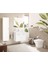 Ardea 67073 Banyo Dolabı Seti Kapaklı 80 cm Parlak Beyaz 4