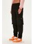 Lara Cargo Sweatpants Siyah Kadın Pantolon 2