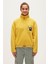 Eva Half-Zip Cider Sarı Yarım Fermuarlu Kadın Polar Sweatshirt 1