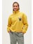 Eva Half-Zip Cider Sarı Yarım Fermuarlu Kadın Polar Sweatshirt 4