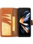 Samsung Galaxy Z Fold5 Uyumlu Deri Cüzdanlı Kılıf RST2EF 4