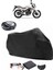 Honda Cb 125 F Siyah Arka Çanta Uyumlu Motosiklet Branda Lüx Premium Kalite 1