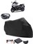 Yamaha Tmax 560 Siyah Arka Çanta Uyumlu Motosiklet Branda Lüx Premium Kalite 1