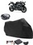 Kawasaki Ninja ZX-10RR Siyah Arka Çanta Uyumlu Motosiklet Branda Lüx Premium Kalite 1