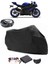 Yamaha Yzf R6 Siyah Arka Çanta Uyumlu Motosiklet Branda Lüx Premium Kalite 1