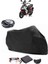 Kymco Super 8 125 Siyah Arka Çanta Uyumlu Motosiklet Branda Lüx Premium Kalite 1
