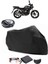 Rks 125-S Siyah Arka Çanta Uyumlu Motosiklet Branda Lüx Premium Kalite 1