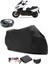 Kymco Xciting 500I R Siyah Arka Çanta Uyumlu Motosiklet Branda Lüx Premium Kalite 1
