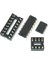 NE555 CD4017 Ic LED Elektronik Işıklar Kitleri Kırmızı Mavi Çift Renkli Dıy Kiti Strobe Elektronik Takım Elbise Yanıp Sönen Işıklar Bileşenleri Dıy (Yurt Dışından) 5