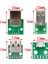 5 Adet USB Erkek Konnektör/mını Mikro USB Dıp Adaptörü Dişi Konnektör 2.54 Konnektör B Tipi-C Usb2.0 3.0 Dişi Dönüştürücü (Yurt Dışından) 2