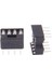 100X 8 Pin 2.54MM Pitch Ic Soket Lehim Tipi Adaptör (Yurt Dışından) 2