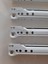 Metal Beyaz Çekmece Rayı 35CM 1 Takım (1 Çekmecelik) 3