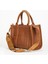 Mei Store Kadın Taba Çapraz Askılı Fermuarlı Tote Bag Omuz Çantası 2