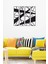 Çizgiler Temalı Geometrik Modern Dekoratif Ahşap4'lü Tablo, Duvar Dekoru 5